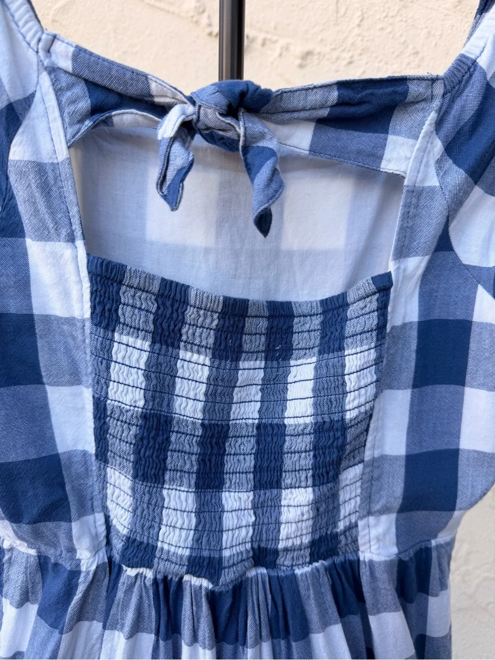 Girls Old Navy Gingham Ruffle Sleeve Dress size: L